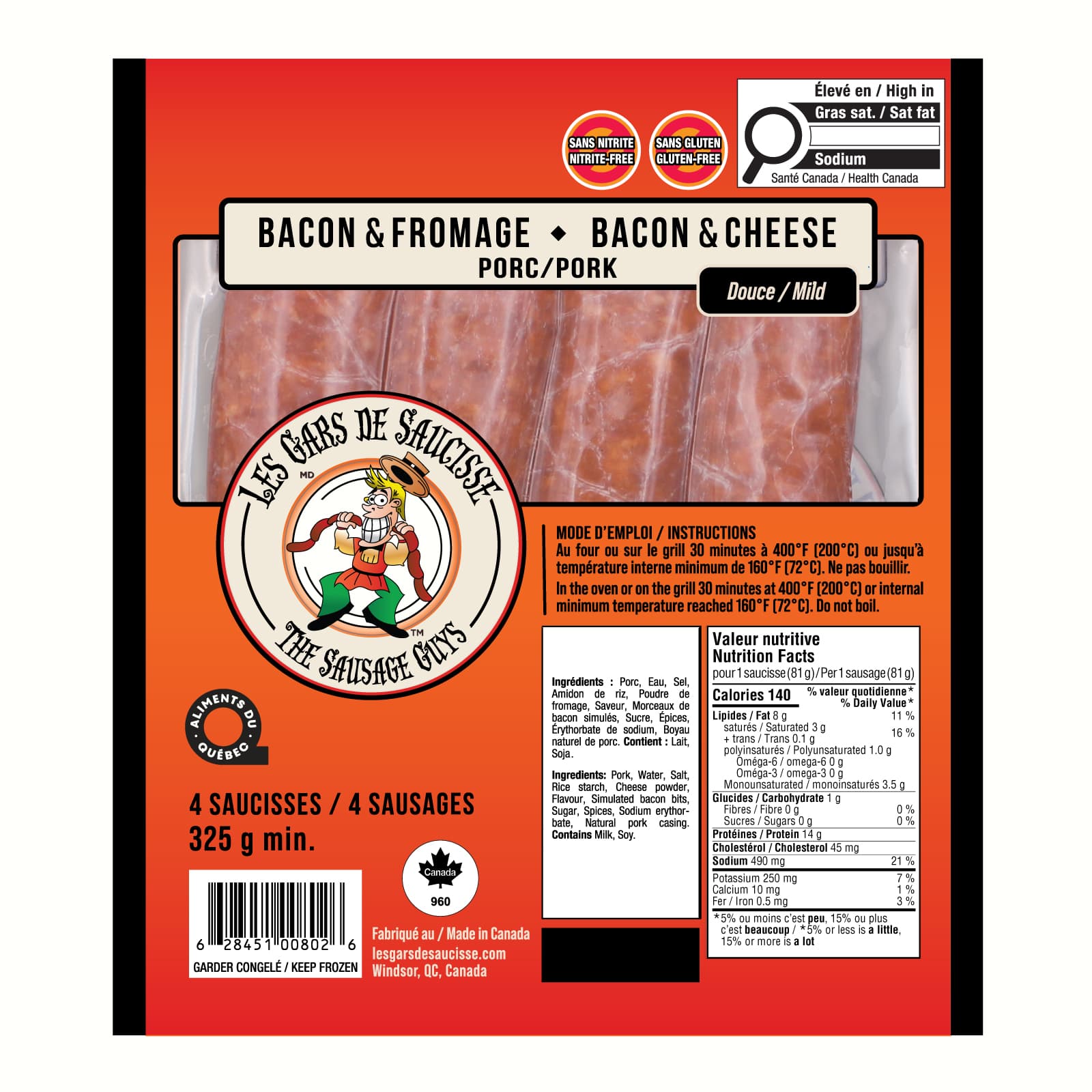 Bacon & fromage